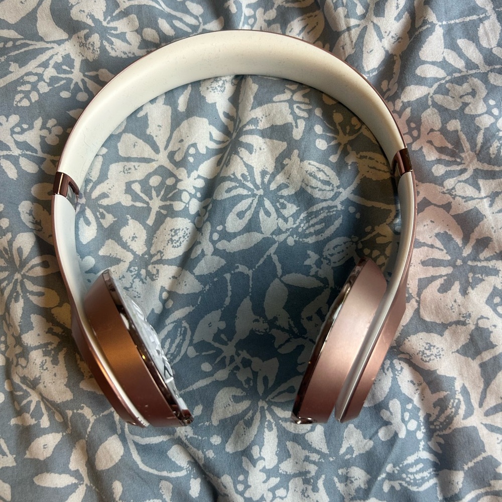 Rose Gold Beats Headphones